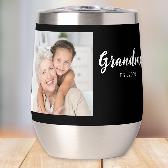 Grandma Established Script Black Photo (Subido por el creador)