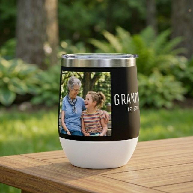 Grandma Established Script Black Photo  (Subido por el creador)