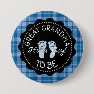 GRANDMA GRANDMA GRANDIS para ser el botón Baby Sho