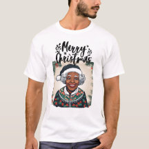 Grandma Merry navidad camiseta