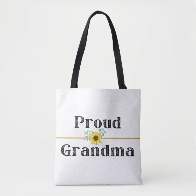 GRANDMA ORGULLOSO - Bolsa Tote (Anverso)