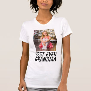 GRANDMA PERSONALIZADO MEJOR CAMISETAS DE CAMISETA