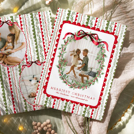 Grandmillenial Caprichoso Navidad Rojo & Verde