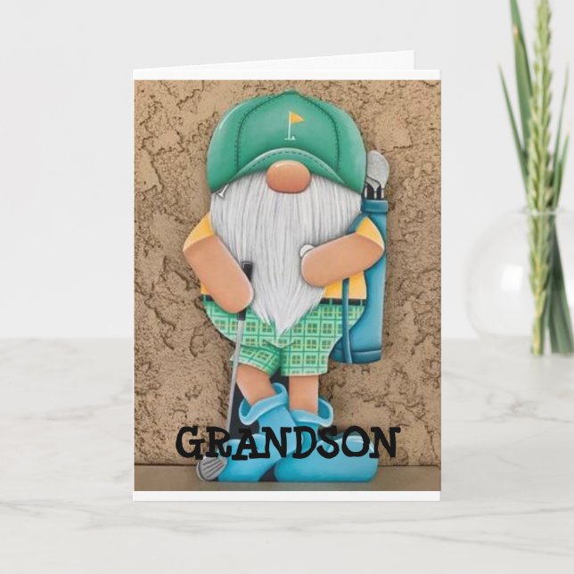*GRANDSON* ¡FEROSAS NAVIDAD PARA TI! TARJETA DE NA (Anverso)