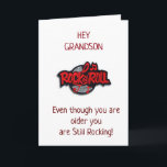 **GRANDSON** QUE ROCK EN SU TARJETA DE CUMPLEAÑOS<br><div class="desc">HACIENDO ESTO PARA ALGUNOS FAMILIARES Y TAMBIÉN PARA AMIGOS Y TALES... ¡¡¡Y RECUERDEN QUE PUEDEN CAMBIAR EL VERSO EN EL FRENTE Y DENTRO DE MIS TARJETAS!!! GRACIAS POR DETENER UNA DE MIS OCHO TIENDAS HOY Y VENIR A VISITAR DE NUEVO~</div>