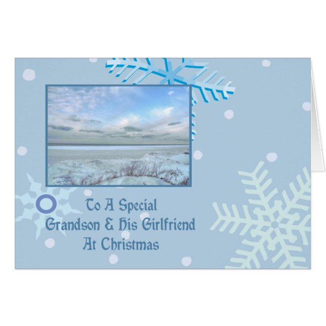 Grandson y sus Navidades del Winter Lake (Anverso (Horizontal))