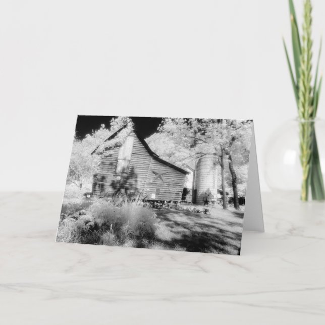 Granero viejo ninguna de Virginia tarjeta de (Anverso)