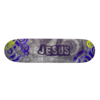 Grange Jesus Skateboard tema cristiano