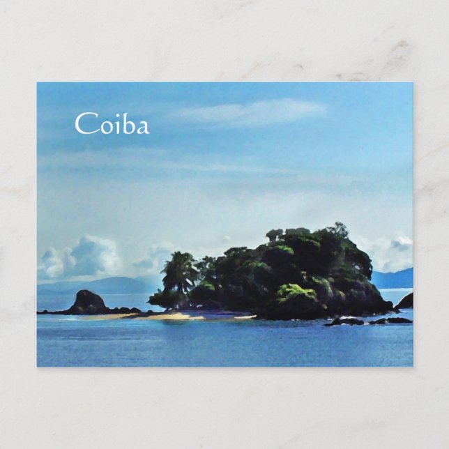 Granito de Oro, Postal de Coiba (Anverso)