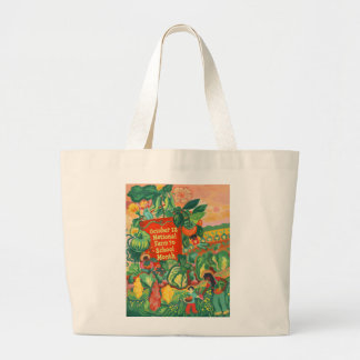 Granja a escuela Mes cuadrado Bolsa de Arte Tote