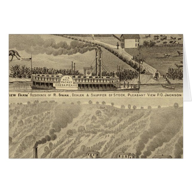 Granja con vistas agradables (Anverso (Horizontal))