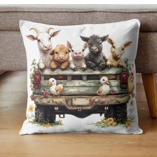 Granja de Animales Adorables en Almohada (Subido por el creador)
