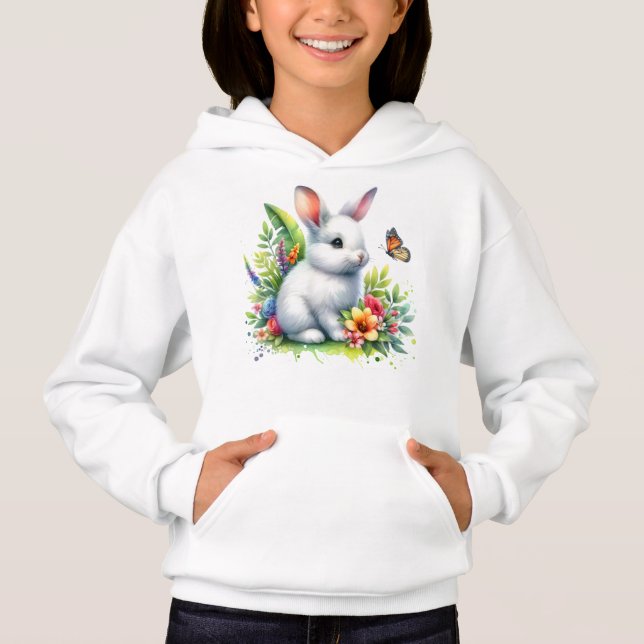 Granja de animales bebé conejo sublimación Clipart (Anverso)