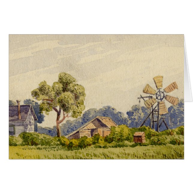 Granja de California, cerca de Stockton (Anverso (Horizontal))