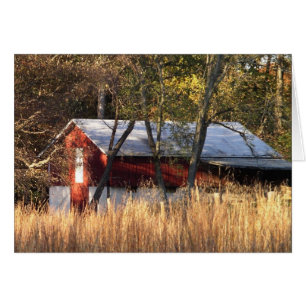 Granja de otoño en el centro de Maryland