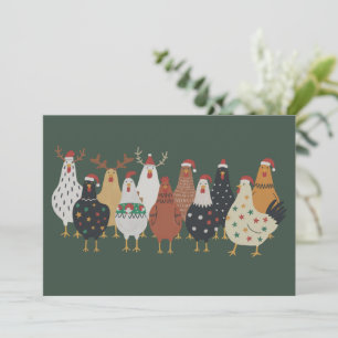 Granja de pollos de Navidad Luces Regalo para aman