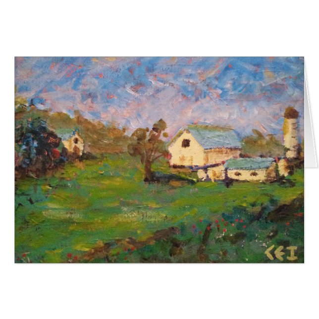 Granja en el monte Sion Rd. (Anverso (Horizontal))