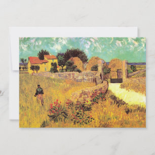 Granja en Provenza por Vincent van Gogh