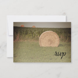 Granja Hay Bales Boda País RSVP