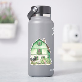 Granja irlandesa | Pegatina de Green Barn