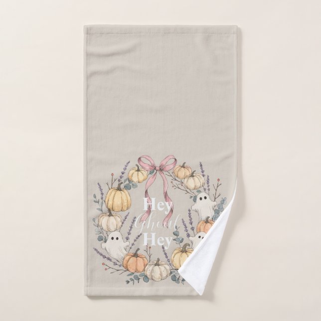 Granja Monada Hey Fantasma Otoño (Toalla de mano)