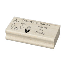 Granja vegetal a mesa sello de arte