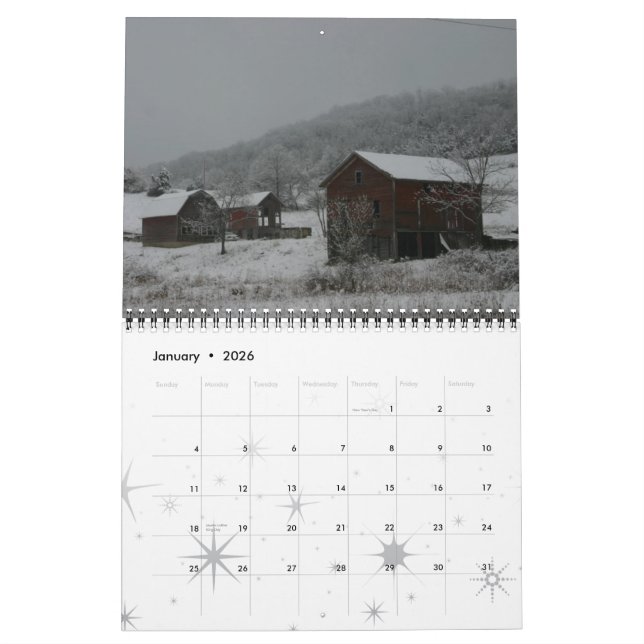 Granjas del Condado de Sussex Calendario NJ 2013 (Jan 2026)