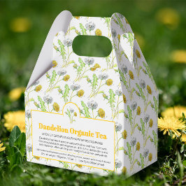 Granjero cultivador de hierbas de Dandelion caja d