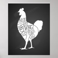 granjero pollo carnicero carne recortes de arte pe