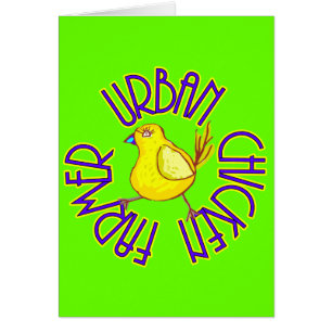 Granjero urbano del pollo