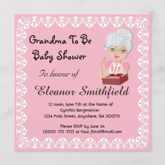 GranMa como invitación a Baby Shower
