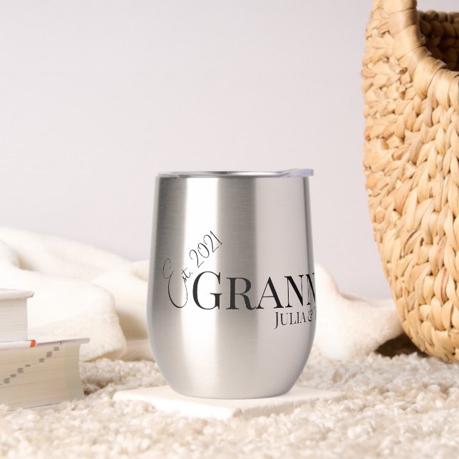 Granny or Grammy Established Custom Year Modern  (Sala de estar)