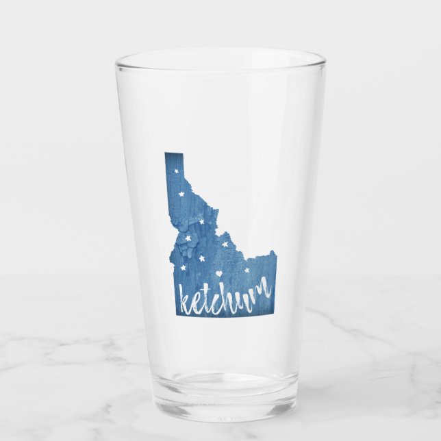 Grano de madera de Ketchum Idaho (Anverso)