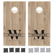 Grano de Madera Natural Auténtico Personalizado
