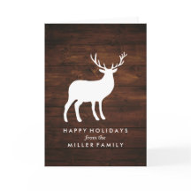 Grano de madera y gradiente blanco | Tarjeta de fe