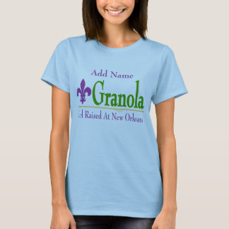 Granola: Chica Criado En La Camiseta De Nueva Orle