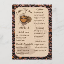 Granos de Café Informales Agrega a tu Menú Cafeter