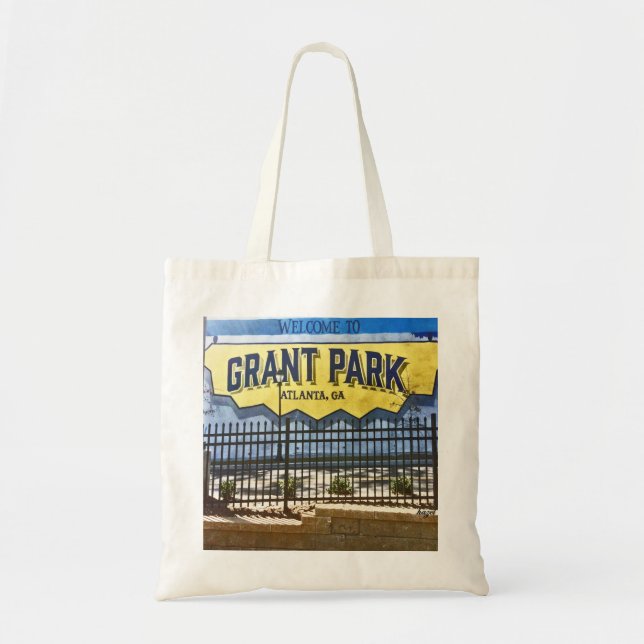 Grant Park, Atlanta, Bienvenida, Bolsa Tote (Frente)