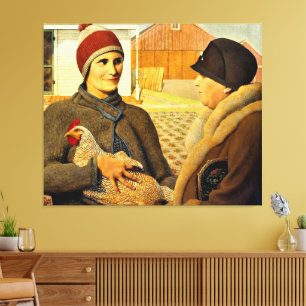 Grant Wood - Valoración, pintura de arte fino