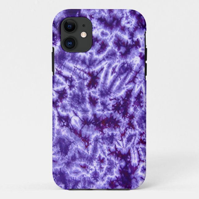 Grape Koolaid Tie-Dye iPhone 5 Apenas ahí Funda (Reverso)