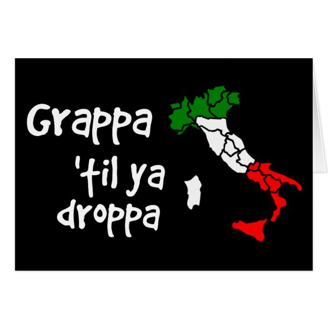 Grappa Til Ya Droppa (Anverso (Horizontal))