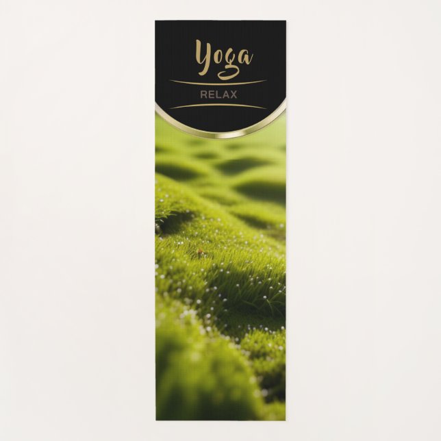 Grasa de Moss Salvajes - Yoga Mat (Anverso)
