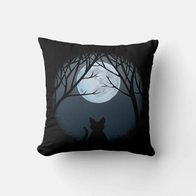Grasa gato almohada diversión gato amante regalos  (Anverso)