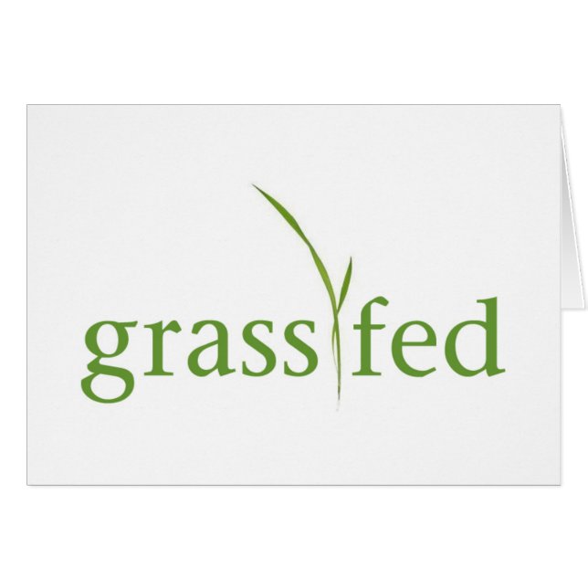 Grass Fed (Anverso (Horizontal))