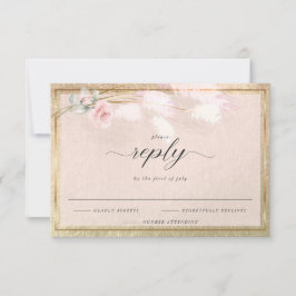 Grass Rosebud RSVP