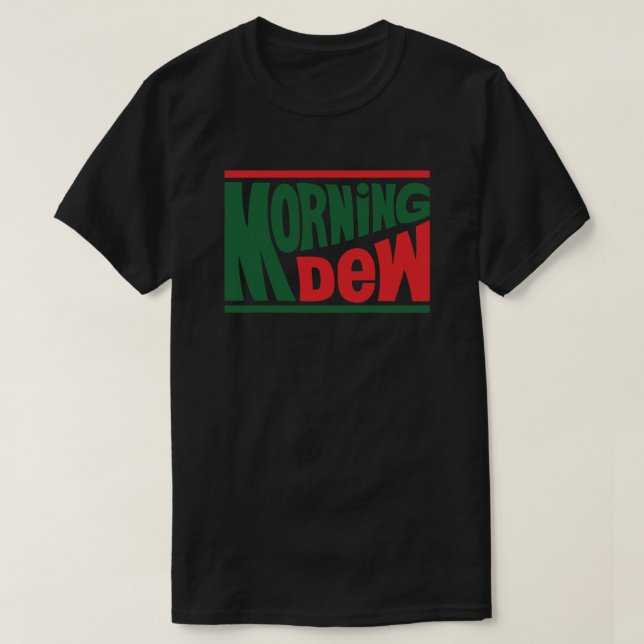 Gratificante camiseta esencial de Dew matutino1 (Diseño del anverso)