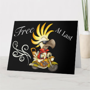 GRATIS AL FINAL GRAN Tarjeta de felicitación - SRF