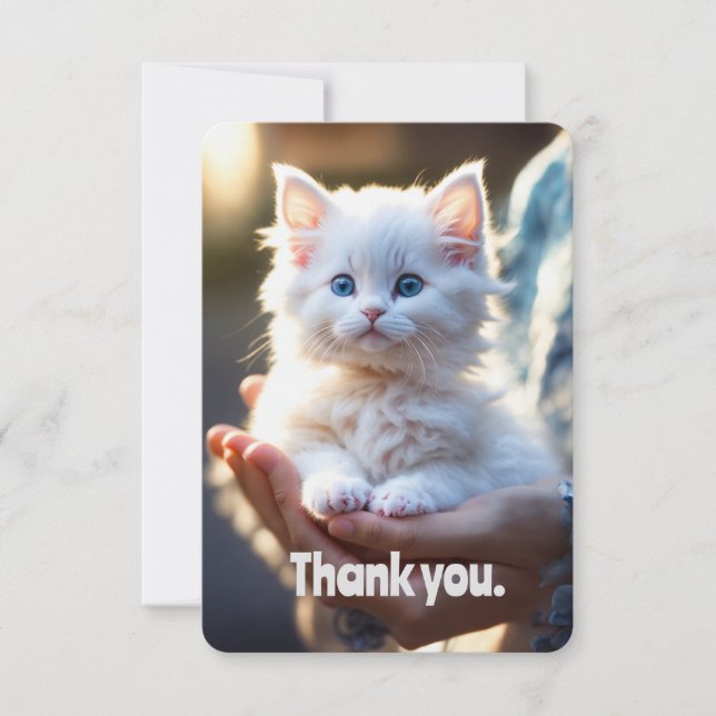 Gratitud perfecta: tarjeta de agradecimiento de im (Anverso)