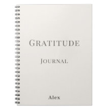 Gratitud Personalizada - Libreta Cuaderno de Nombr