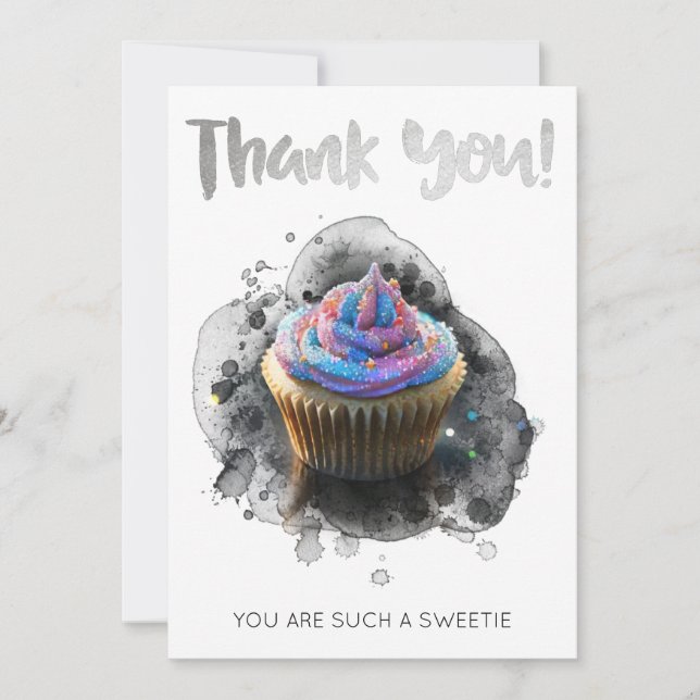 *~ Gratitude AP99 GRACIAS Tarjeta de nota (Anverso)